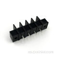 Bloque de terminal PCB tipo cerca de tornillo de 7.62 mm con orejas